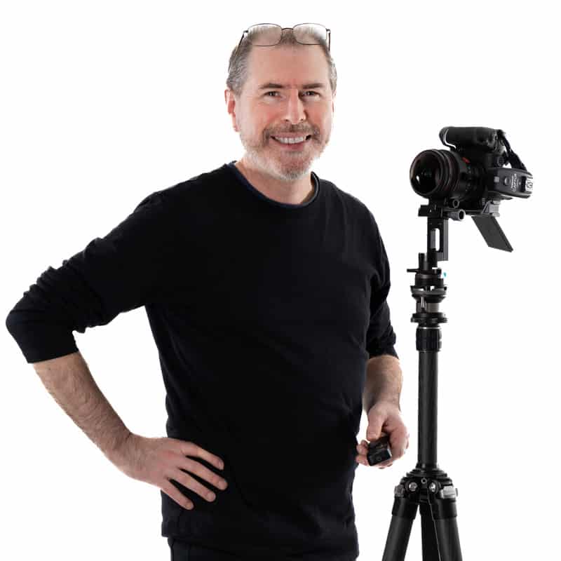 CCDM4316-marc-charette Marc Charette Commercial Photographer with camera on tripod