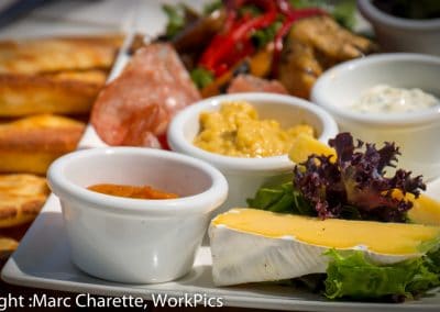 Commercial photography restaurant antipasto platter