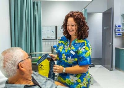 photography for medical practice Central Coast - nurse caring for patient