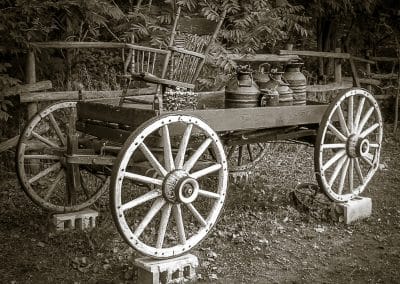 outdoor photography rustic cart